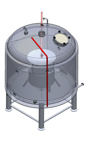 brewing tank diagram